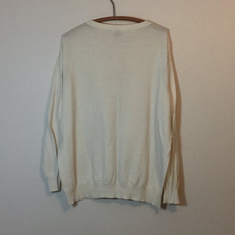 ANTHROPOLOGIE Nick & Mo Sequined Cardigan Sweater - Picture 2 of 6